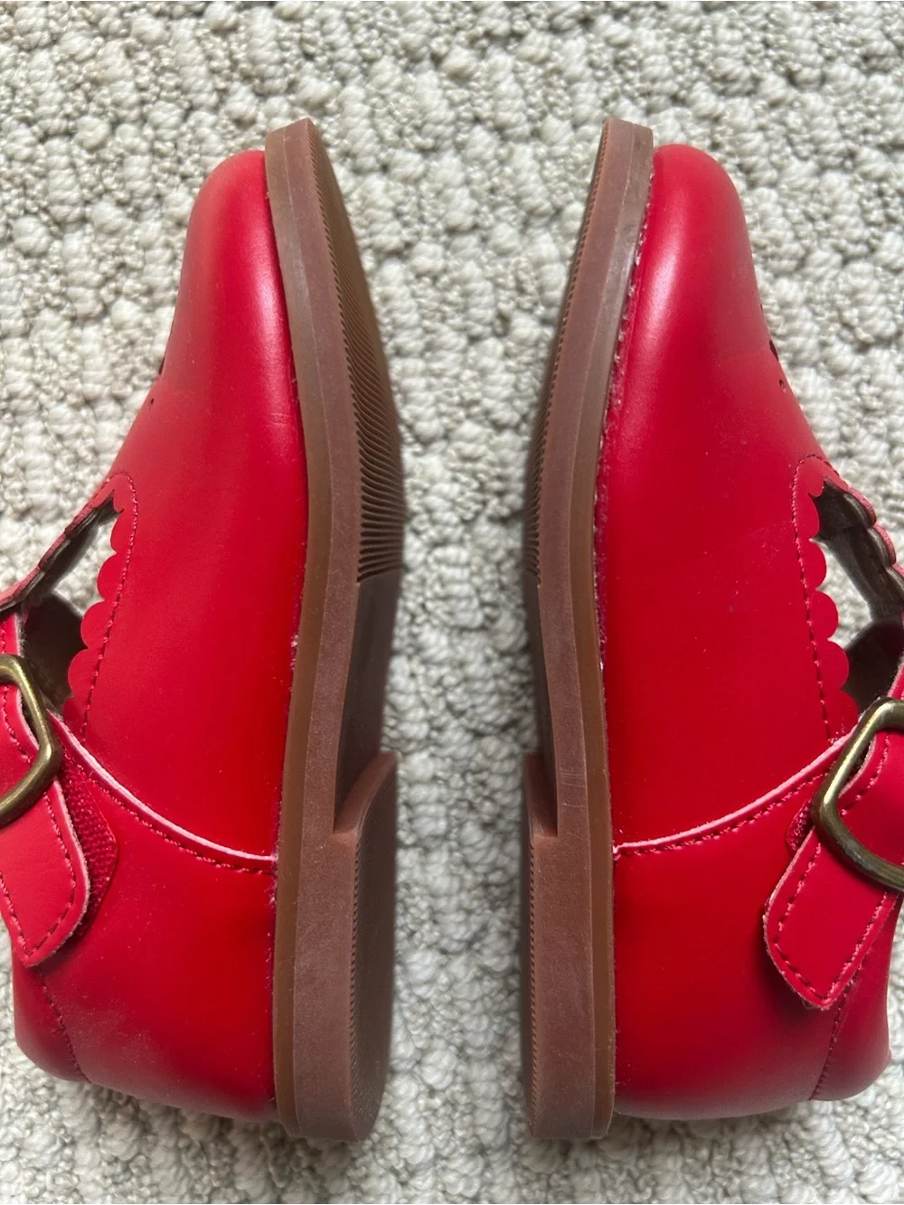 Felix & Flora Toddler Dress Shoes Mary Jane Red Size 7